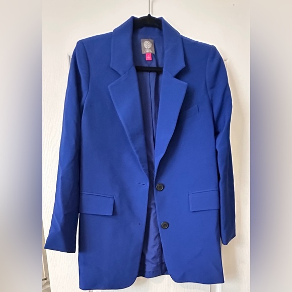 Vince Camuto Jackets & Blazers - Vince Camuto Long Sleeve Blazer Size 2 Blue